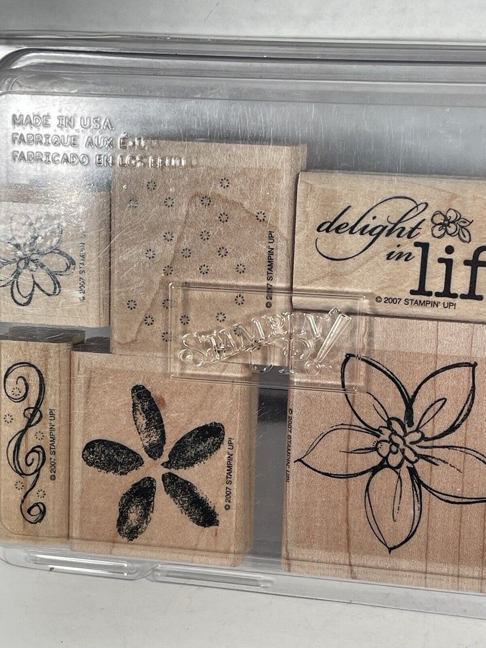 Stampin' Up 2007 Floral Stamps